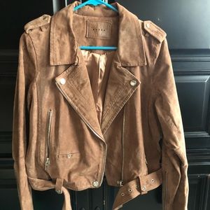 Suede, Never Worn Moto Jacket - Women’s Size L
